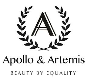 A APOLLO & ARTEMIS BEAUTY BY EQUALITY trademark