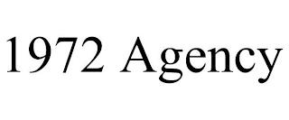 1972 AGENCY trademark