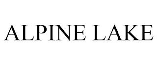 ALPINE LAKE trademark