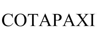 COTAPAXI trademark