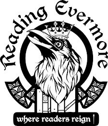 READING EVERMORE WHERE READERS REIGN trademark