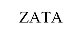 ZATA trademark