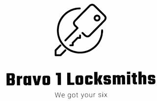 BRAVO 1 LOCKSMITHS WE GOT YOUR SIX trademark