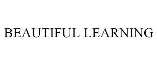 BEAUTIFUL LEARNING trademark