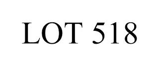 LOT 518 trademark