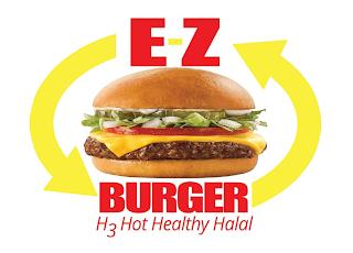 E-Z BURGER H3 HOT HEALTHY HALAL trademark