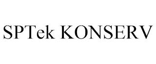 SPTEK KONSERV trademark