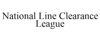 NATIONAL LINE CLEARANCE LEAGUE trademark