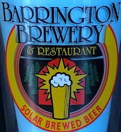 BARRINGTON BREWERY & RESTAURANT/SOLAR BREWED BEER trademark