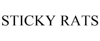 STICKY RATS trademark