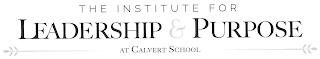 THE INSTITUTE FOR LEADERSHIP & PURPOSE AT CALVERT SCHOOL trademark