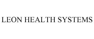 LEON HEALTH SYSTEMS trademark