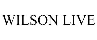 WILSON LIVE trademark