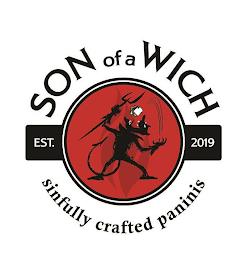 SON OF A WICH SINFULLY CRAFTED PANINIS EST. 2019 trademark