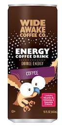 WIDE AWAKE COFFEE CO. ENERGY COFFEE DRINK DOUBLE ENERGY COFFEE trademark