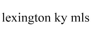 LEXINGTON KY MLS trademark