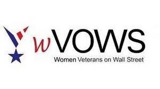 WVOWS WOMEN VETERANS ON WALL STREET trademark