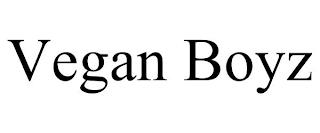 VEGAN BOYZ trademark