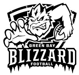 GREEN BAY BLIZZARD FOOTBALL trademark