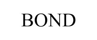 BOND trademark