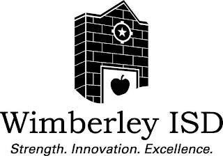 WIMBERLEY ISD STRENGTH. INNOVATION. EXCELLENCE. trademark