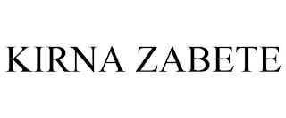 KIRNA ZABETE trademark