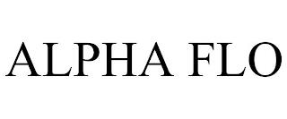 ALPHA FLO trademark