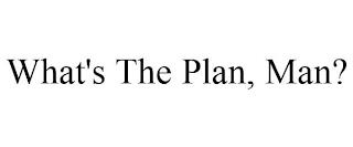 WHAT'S THE PLAN, MAN? trademark