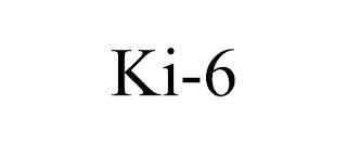 KI-6 trademark