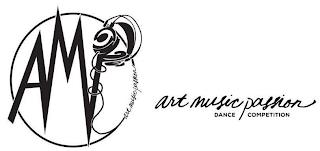 AMP ART MUSIC PASSION DANCE COMPETITION trademark