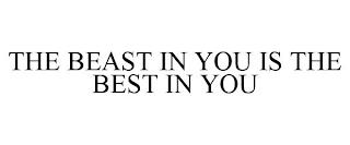 THE BEAST IN YOU IS THE BEST IN YOU trademark