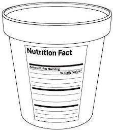 NUTRITION FACT AMOUNT PER SERVING % DAILY VALUE* trademark