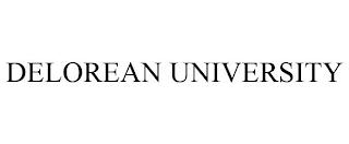 DELOREAN UNIVERSITY trademark