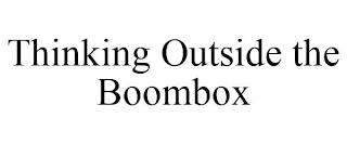 THINKING OUTSIDE THE BOOMBOX trademark