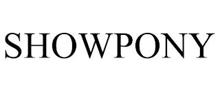 SHOWPONY trademark