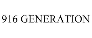 916 GENERATION trademark