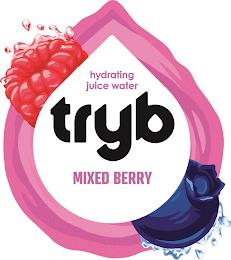 HYDRATING JUICE WATER TRYB MIXED BERRY trademark