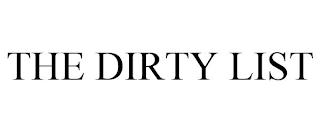 THE DIRTY LIST trademark