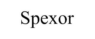 SPEXOR trademark