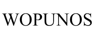 WOPUNOS trademark