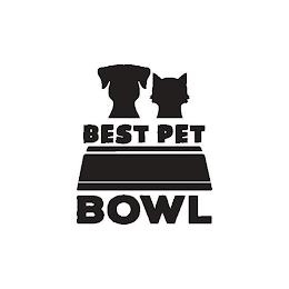 BEST PET BOWL trademark