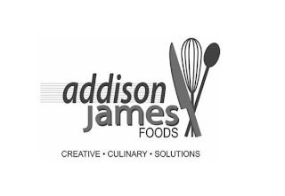 ADDISON JAMES FOODS CREATIVE · CULINARY· SOLUTIONS trademark