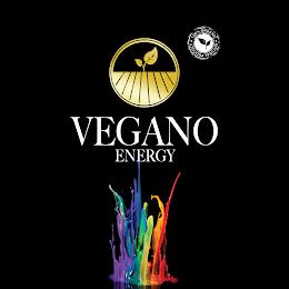 VEGANO ENERGY 100% ORGANIC NATURAL PRODUCT trademark