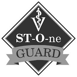 V ST-O-NE GUARD trademark