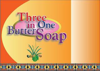 THREE IN ONE BUTTER SOAP trademark