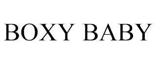 BOXY BABY trademark