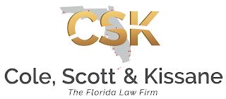 CSK COLE, SCOTT & KISSANE THE FLORIDA LAW FIRM trademark