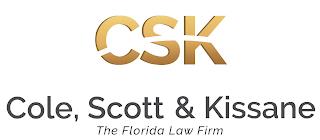 CSK COLE, SCOTT & KISSANE THE FLORIDA LAW FIRM trademark