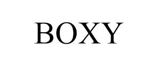 BOXY trademark