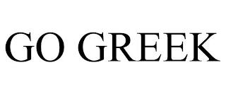 GO GREEK trademark